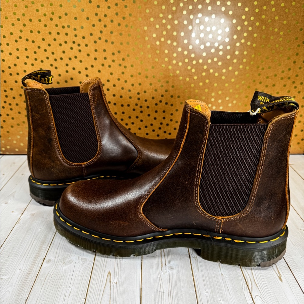 Dr. Martens Men’s Slip-On Chelsea Boots – Size 11 (Brown) – NWT - Picture 8 of 12